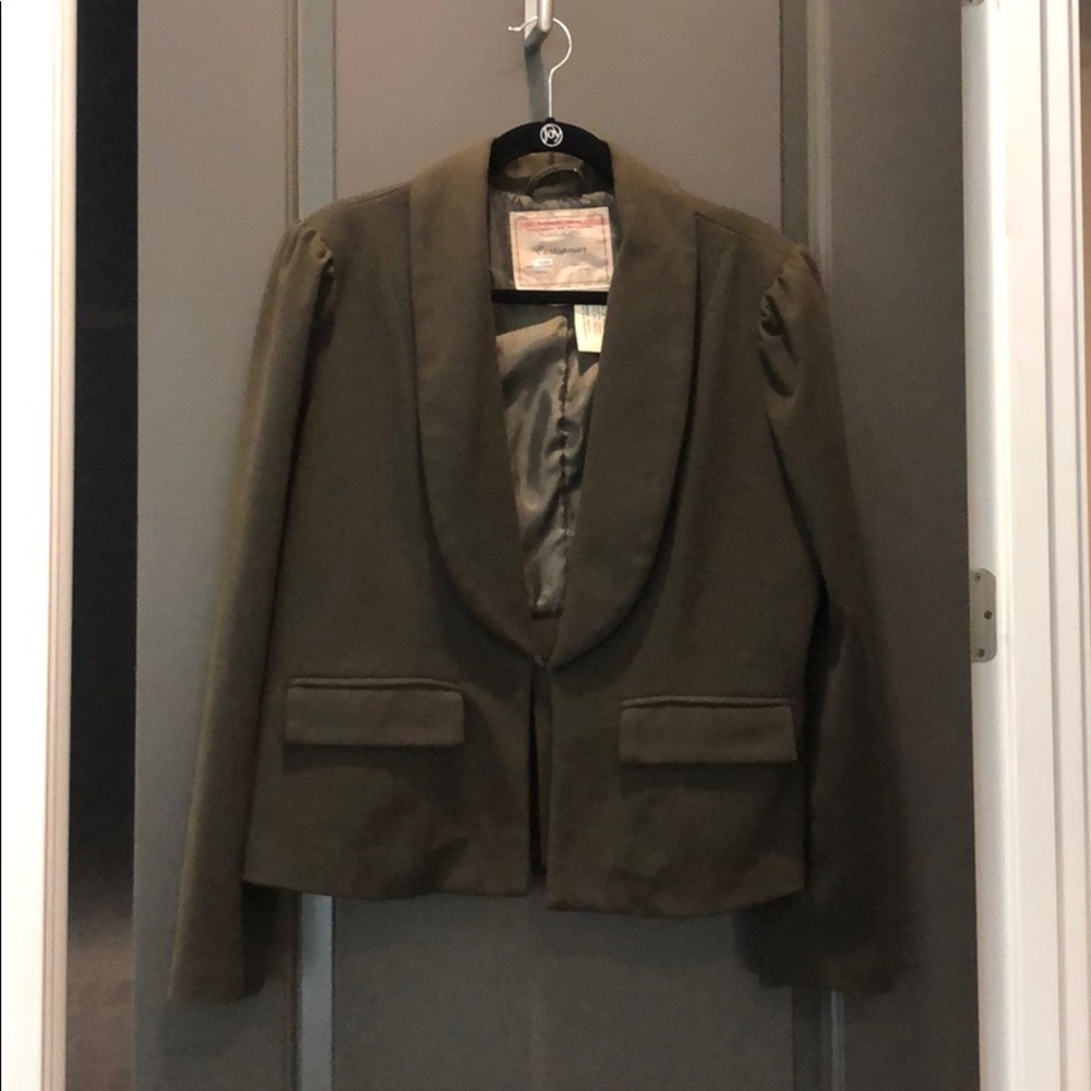 Puff sleeve blazer size L